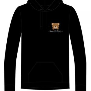 Hoodie knuffelthijs klein logo