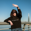Sweater #knuffelthijs met groot logo - Afbeelding 3