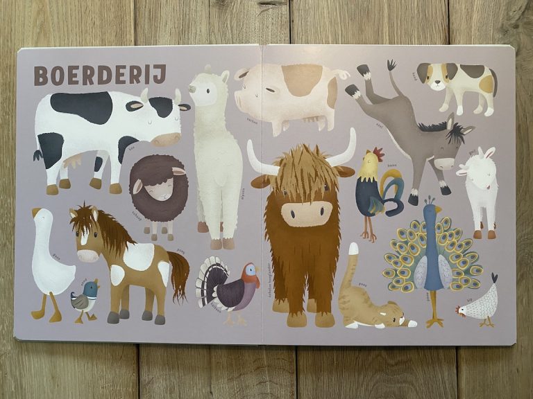 Mijn eerste dierenboek van Little Dutch