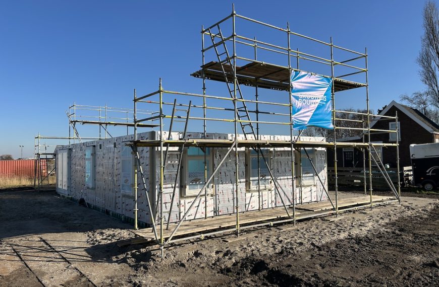 De bouw van ons huis; fase 2