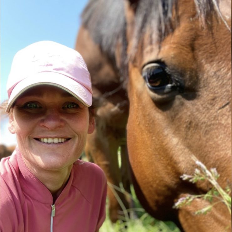 Lindy en paard Lindy en paard